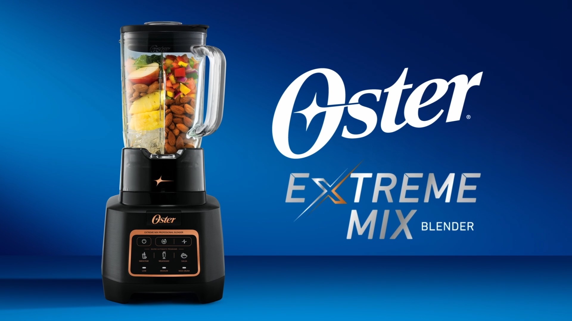 Amazon.com: Oster Extreme Mix Blender, 64oz Glass Jar, 3 iBlend